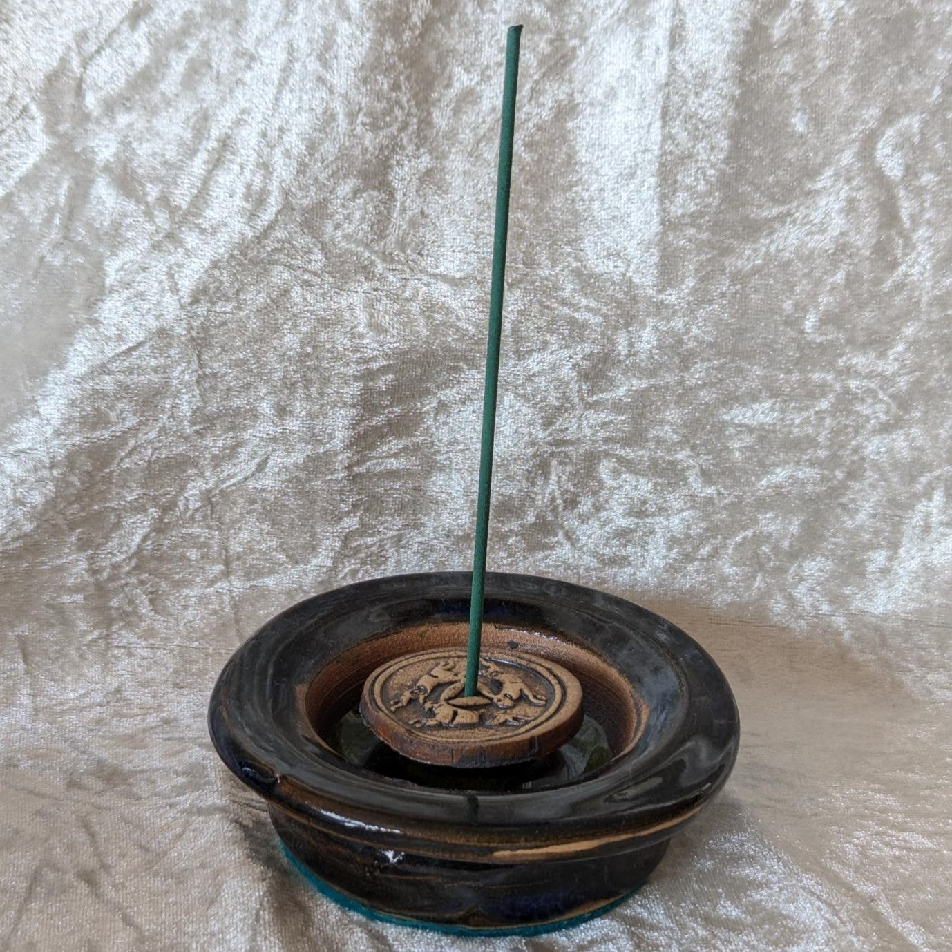 Incense Burner - Triple Hare