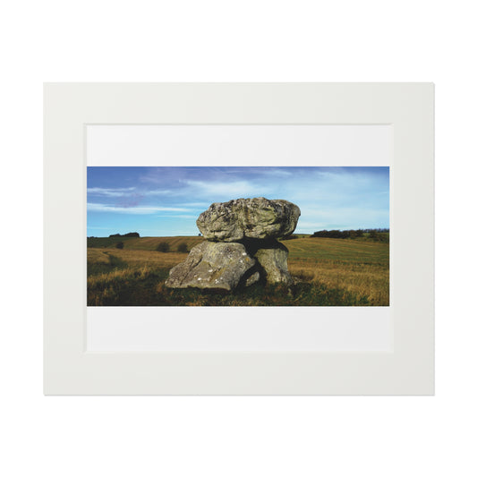 The Devils Den | Fine Art Print with Passepartout Paper Frame