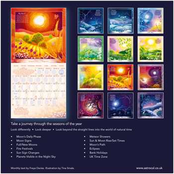 Seasons & Cycles Moon Calendar 2024
