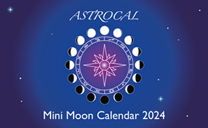 Mini Moon Calendar 2024