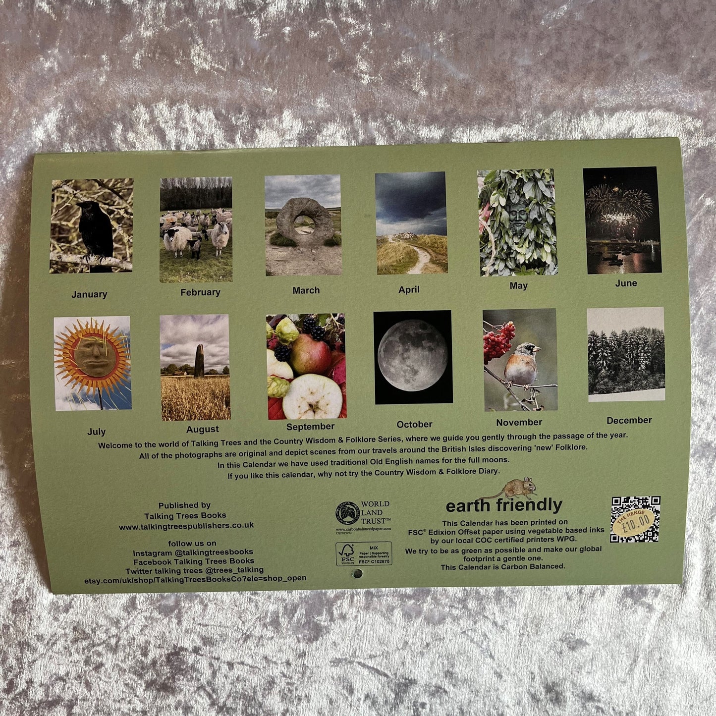 Country Wisdom & Folklore Calendar 2024