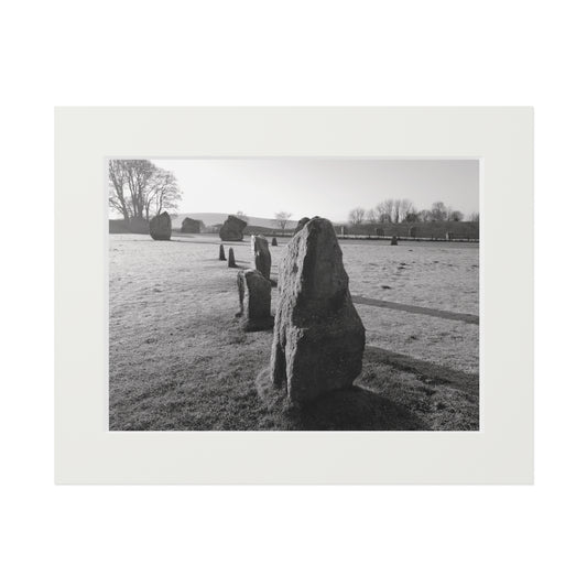 Southern Inner Ring - Avebury | Fine Art Print with Passepartout Paper Frame