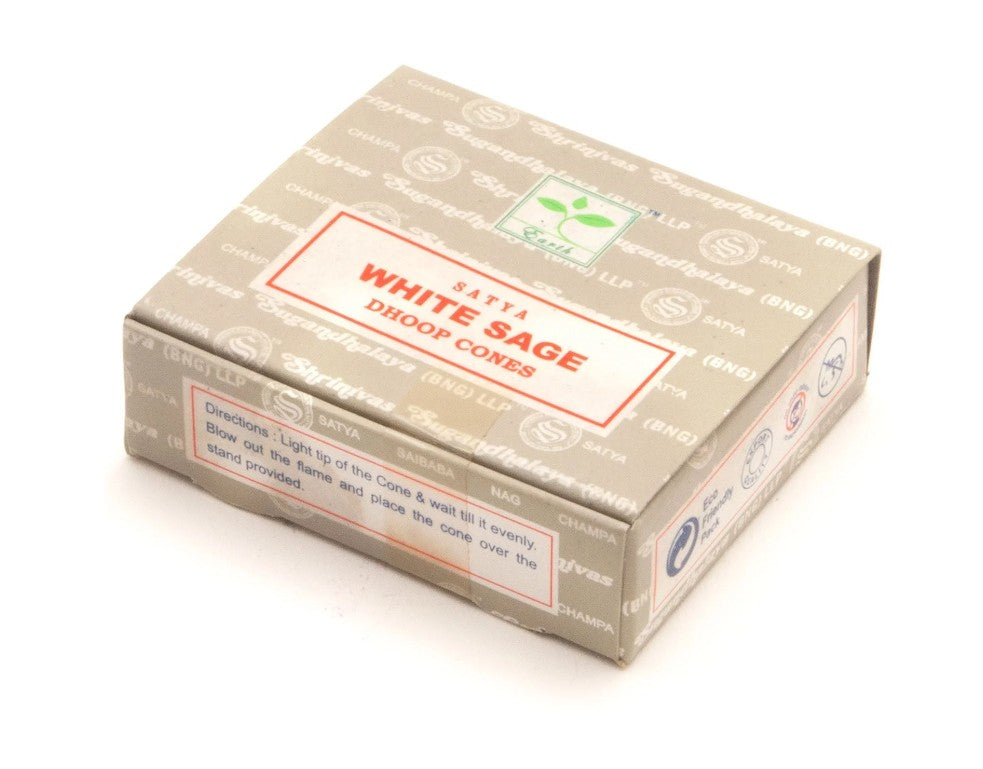 White Sage Dhoop Cones