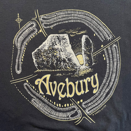 Unisex Avebury Cove T-Shirt - Black