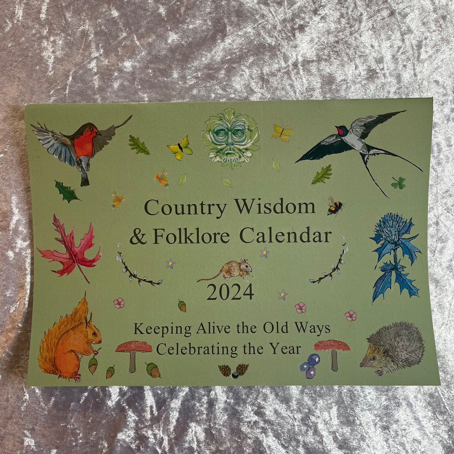 Country Wisdom & Folklore Calendar 2024