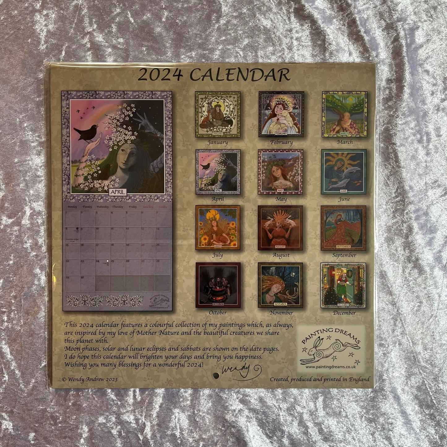 Painting Dreams 2024 Calendar