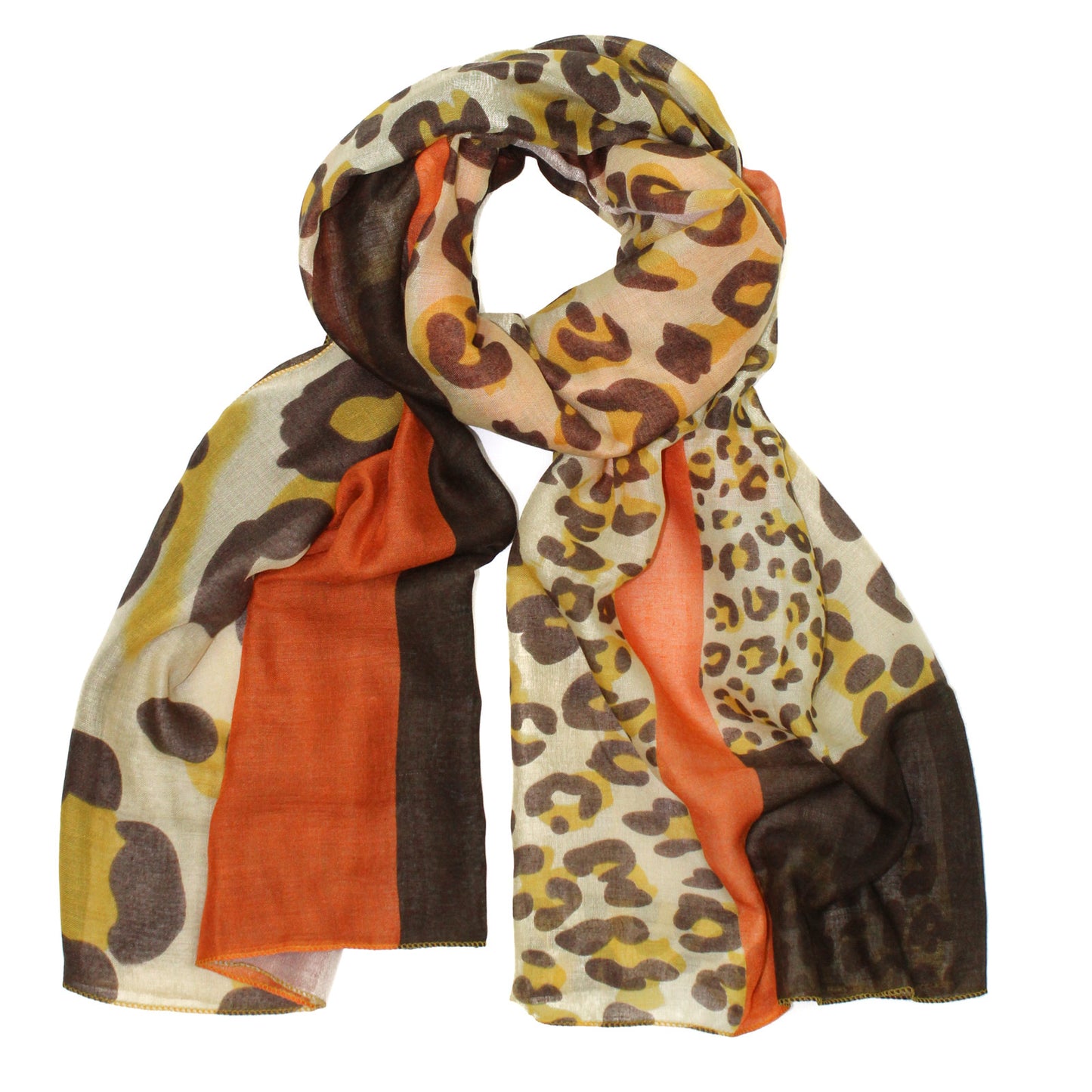 Panthera Orange Scarf