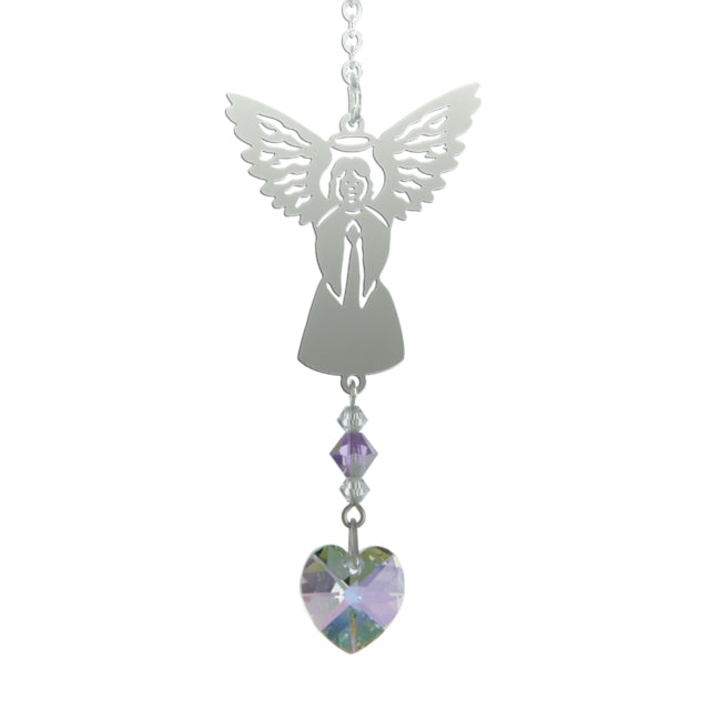 Birthstone Angel - June (Light Amethyst)