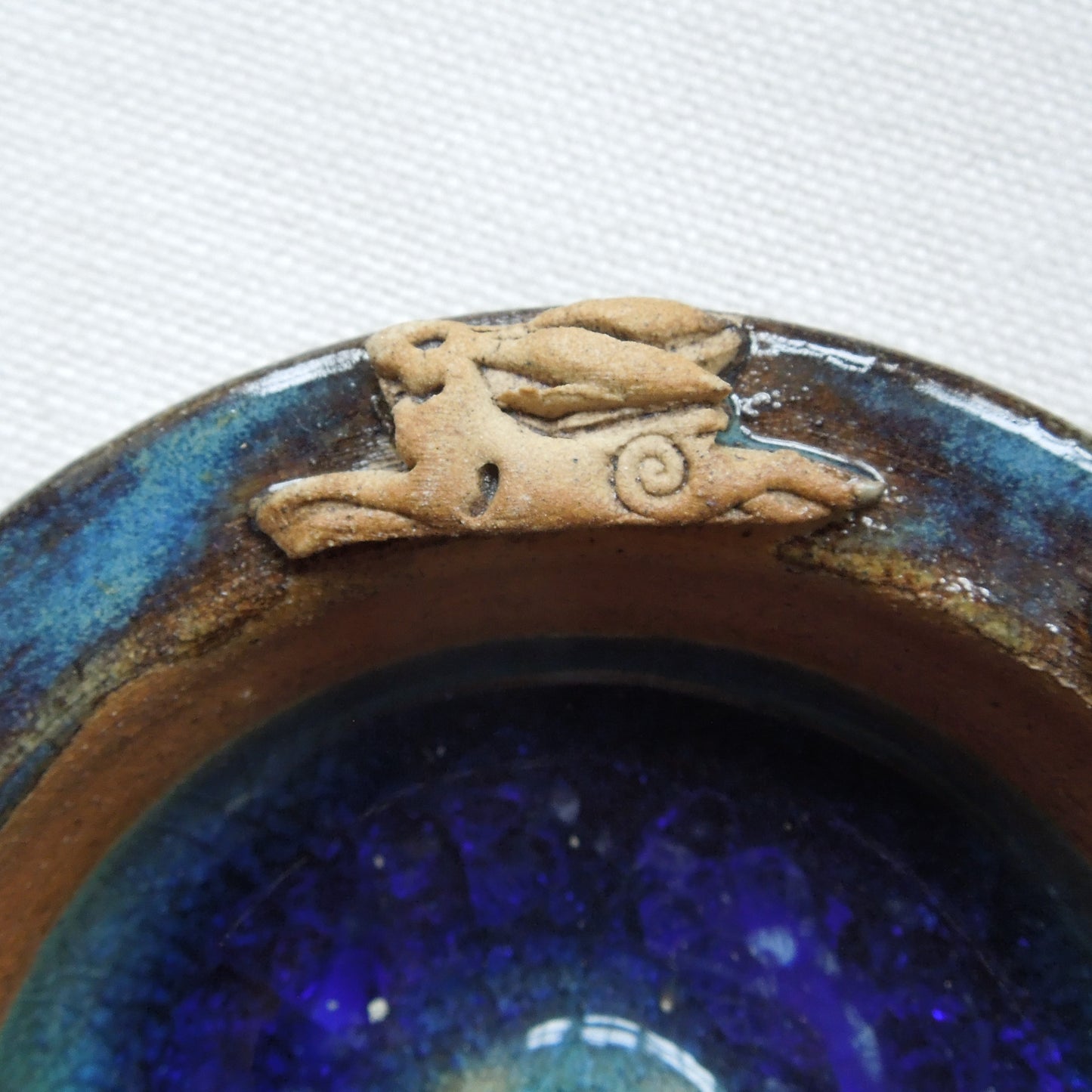 Incense Burner - Leaping Hare