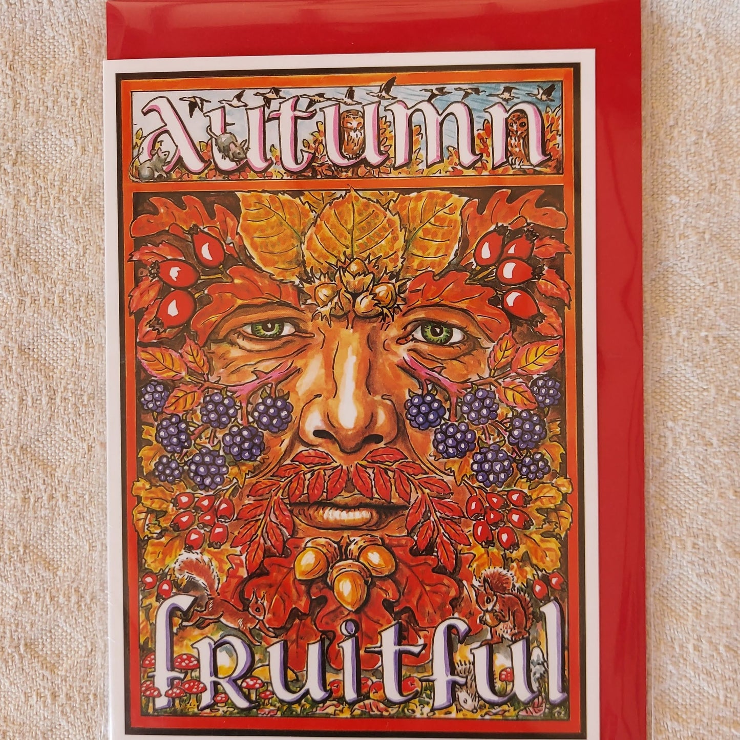 Autumn Fruitful Green Man