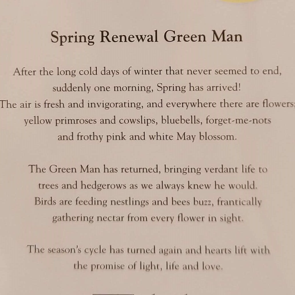 Spring Renewal Green Man