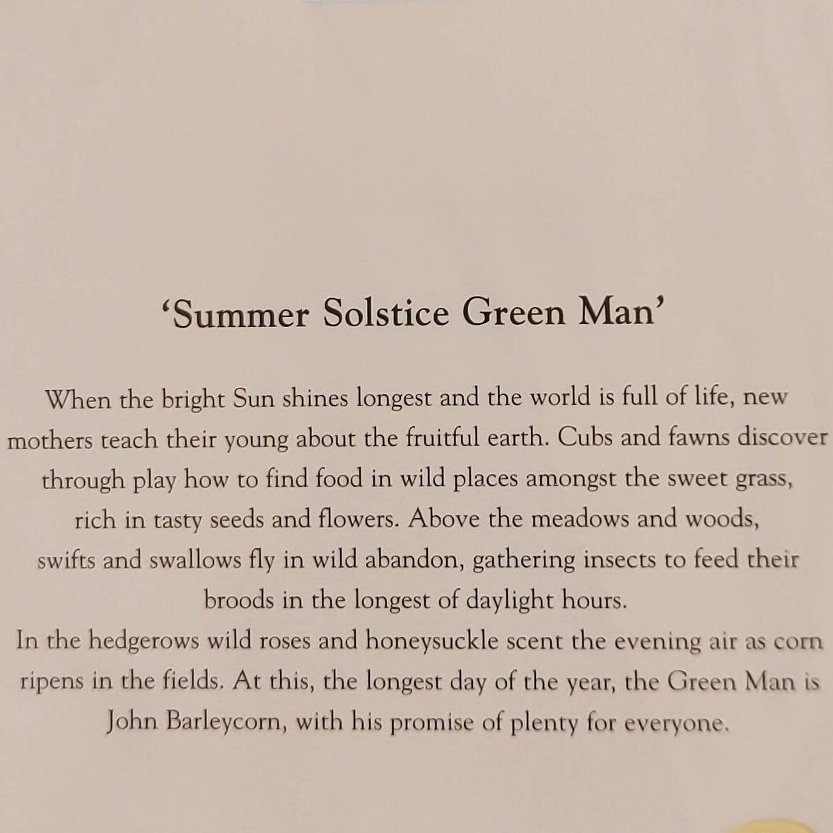 Summer Solstice Green Man