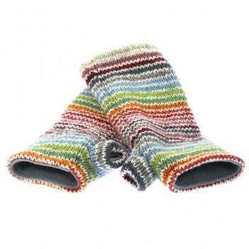 Hoxton Stripe Wristwarmers
