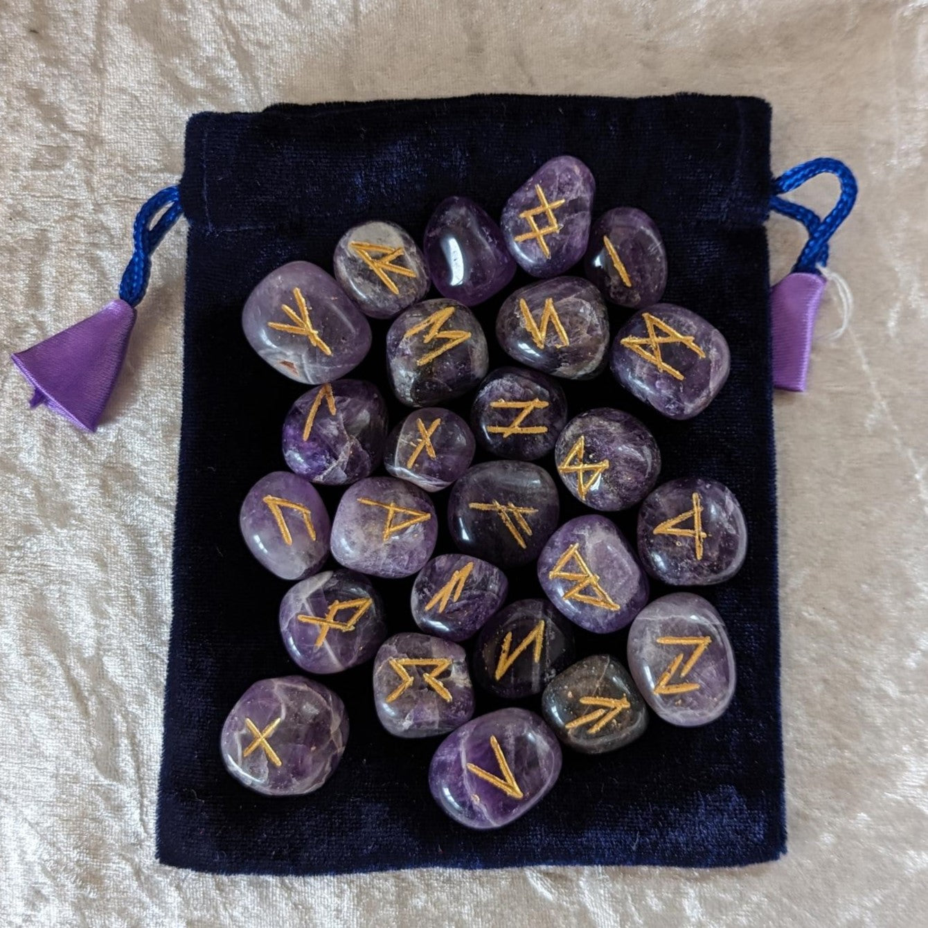 Amethyst Runes – Avebury Henge Shop : Celtic & Pagan products inside ...