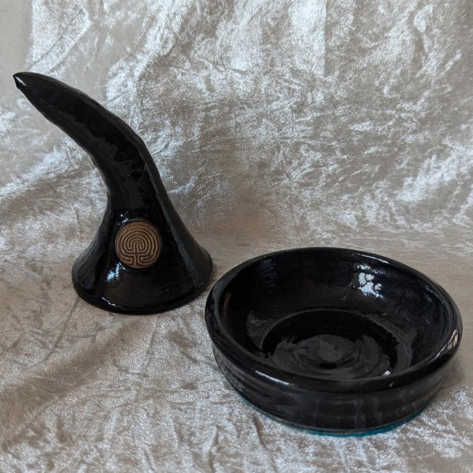 Candle Plate & Snuffer