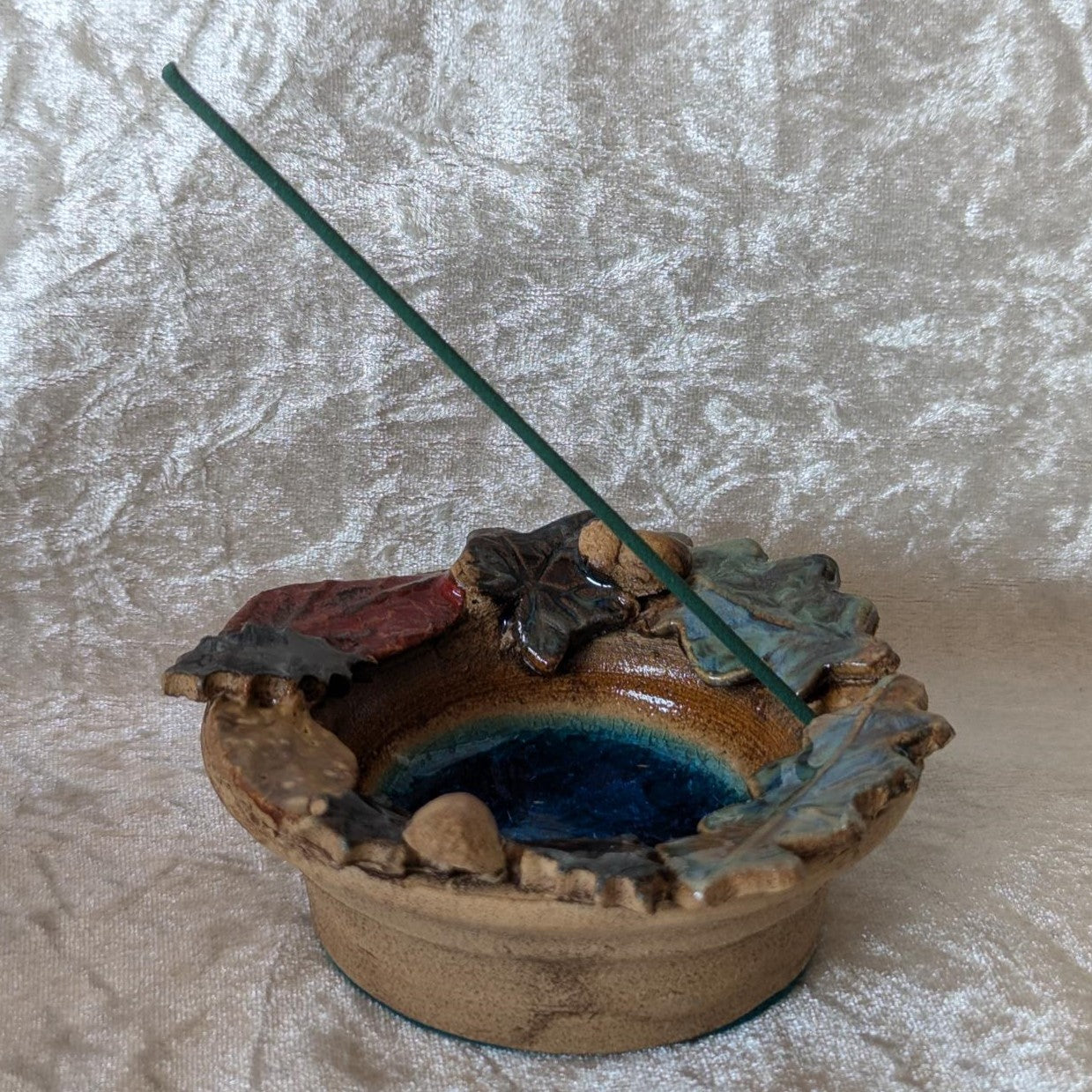Incense Burner - Oak Leaves