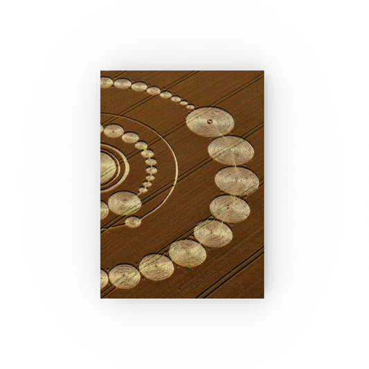 Windmill Hill Crop Circle| 2011 - Notebook