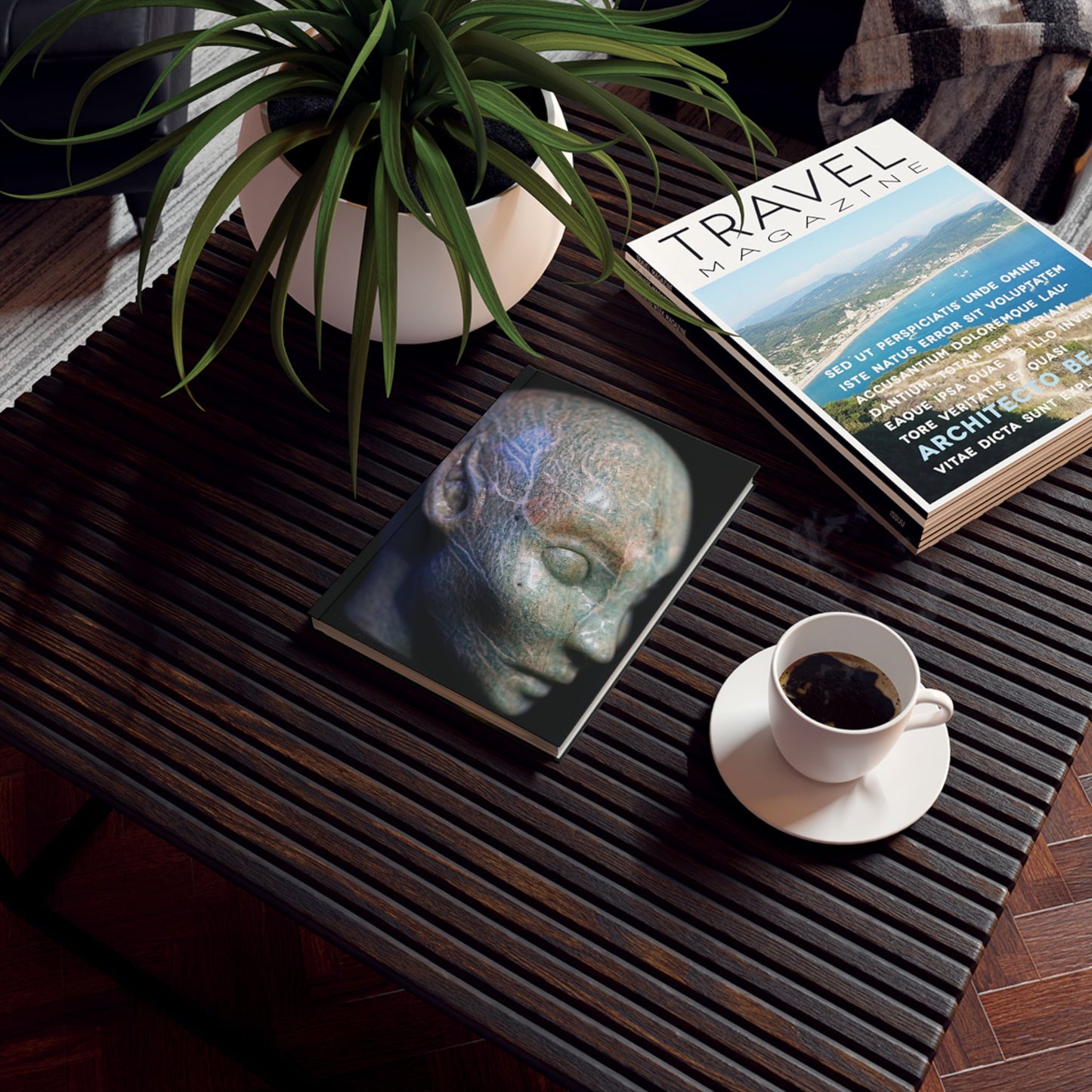 Siberian Amazonite and Tiger Eye Star Faery Notebook