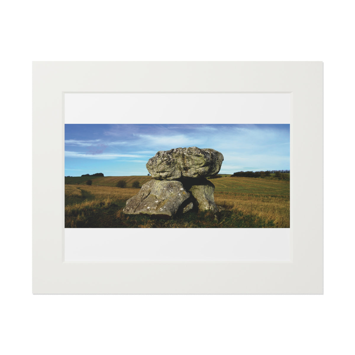 The Devils Den | Fine Art Print with Passepartout Paper Frame