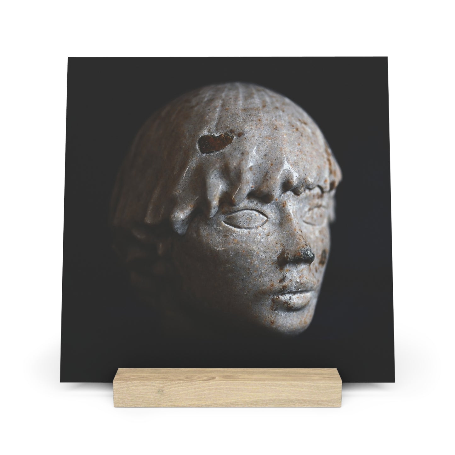 Sarsen Aoife - Print with Wood Stand