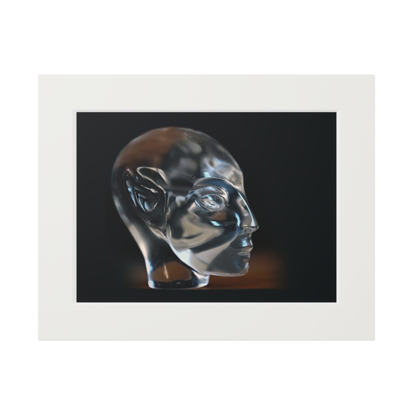 9k Glass  Star Faery -  Fine Art Print and Passepartout Paper Frame