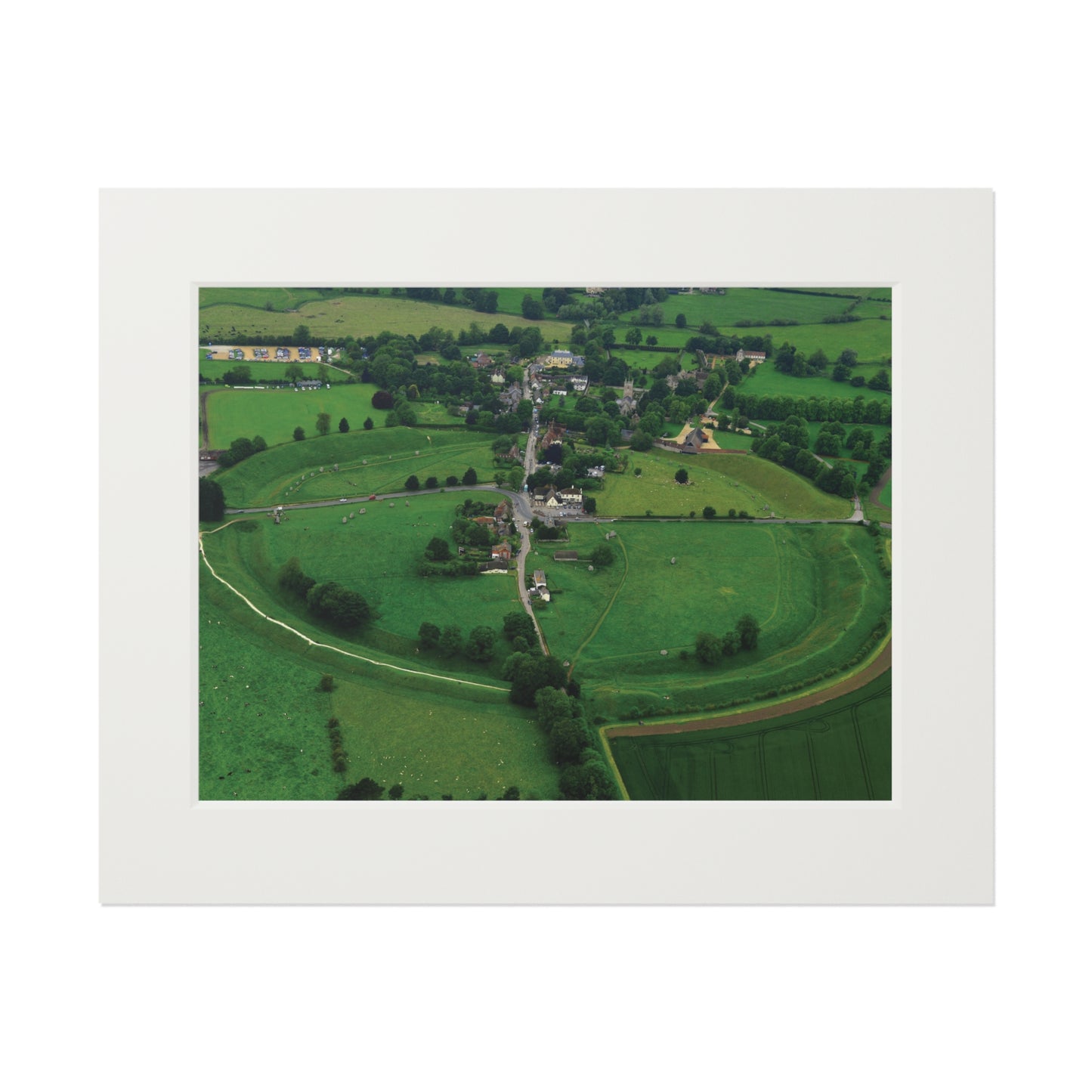 Avebury | Fine Art Print with Passepartout Paper Frame