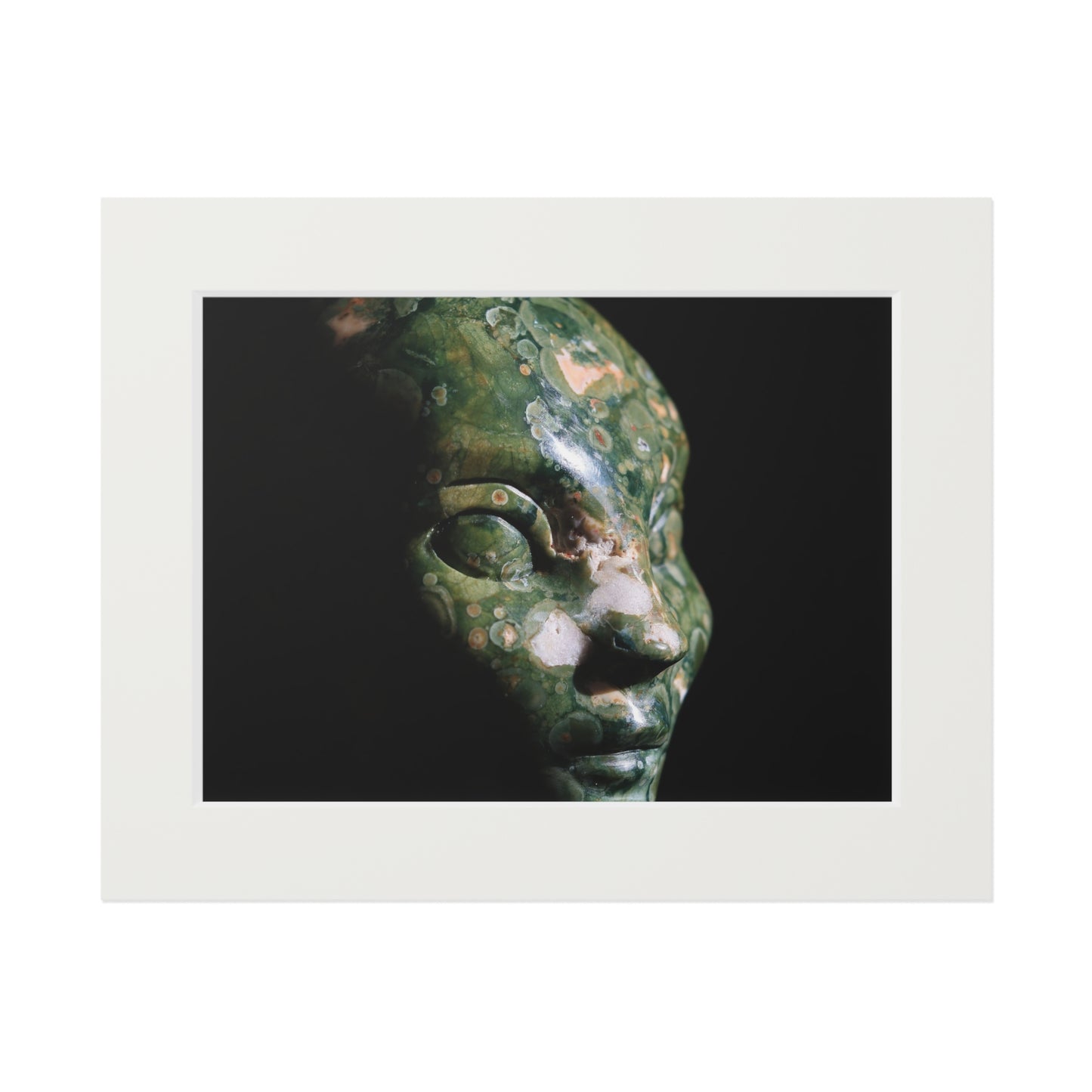 Rainforest Jasper Star Faery -  Fine Art Print and Passepartout Paper Frame