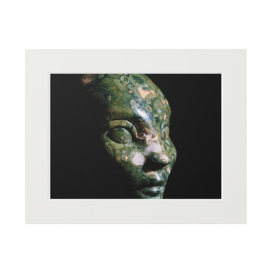 Rainforest Jasper Star Faery -  Fine Art Print and Passepartout Paper Frame