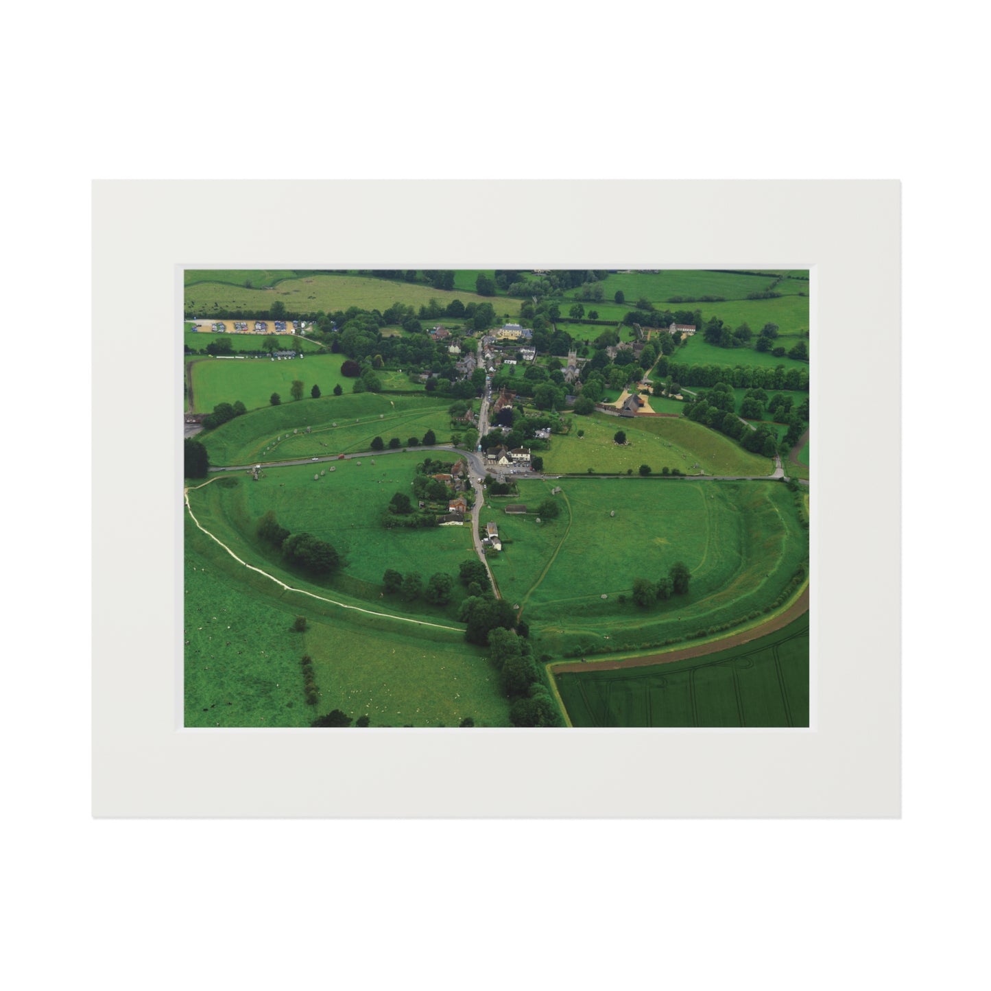 Avebury | Fine Art Print with Passepartout Paper Frame