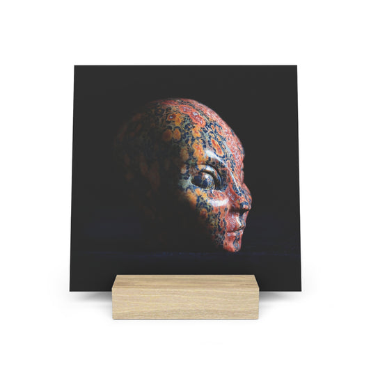 Leopard Jasper Star Faery - Print with Wooden Stand