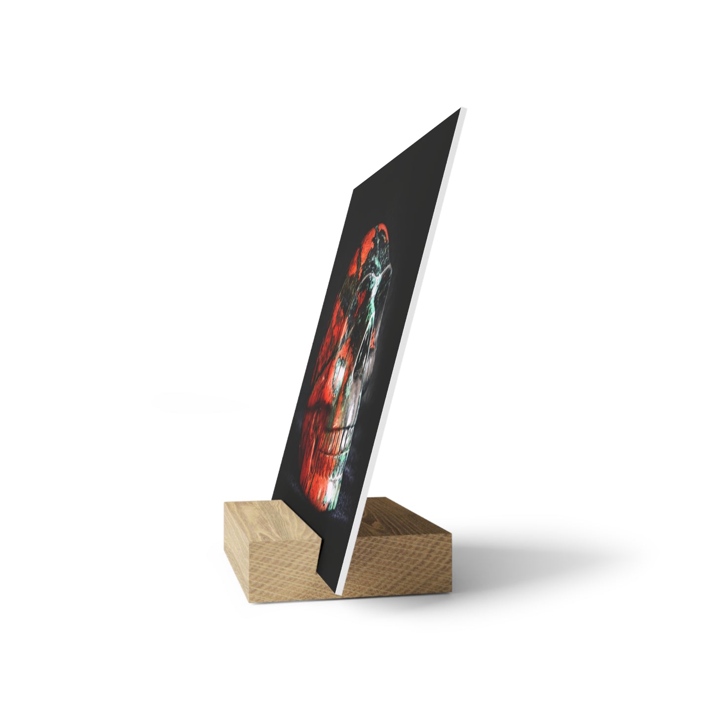 Sonora Skull - Print with Wooden Stand