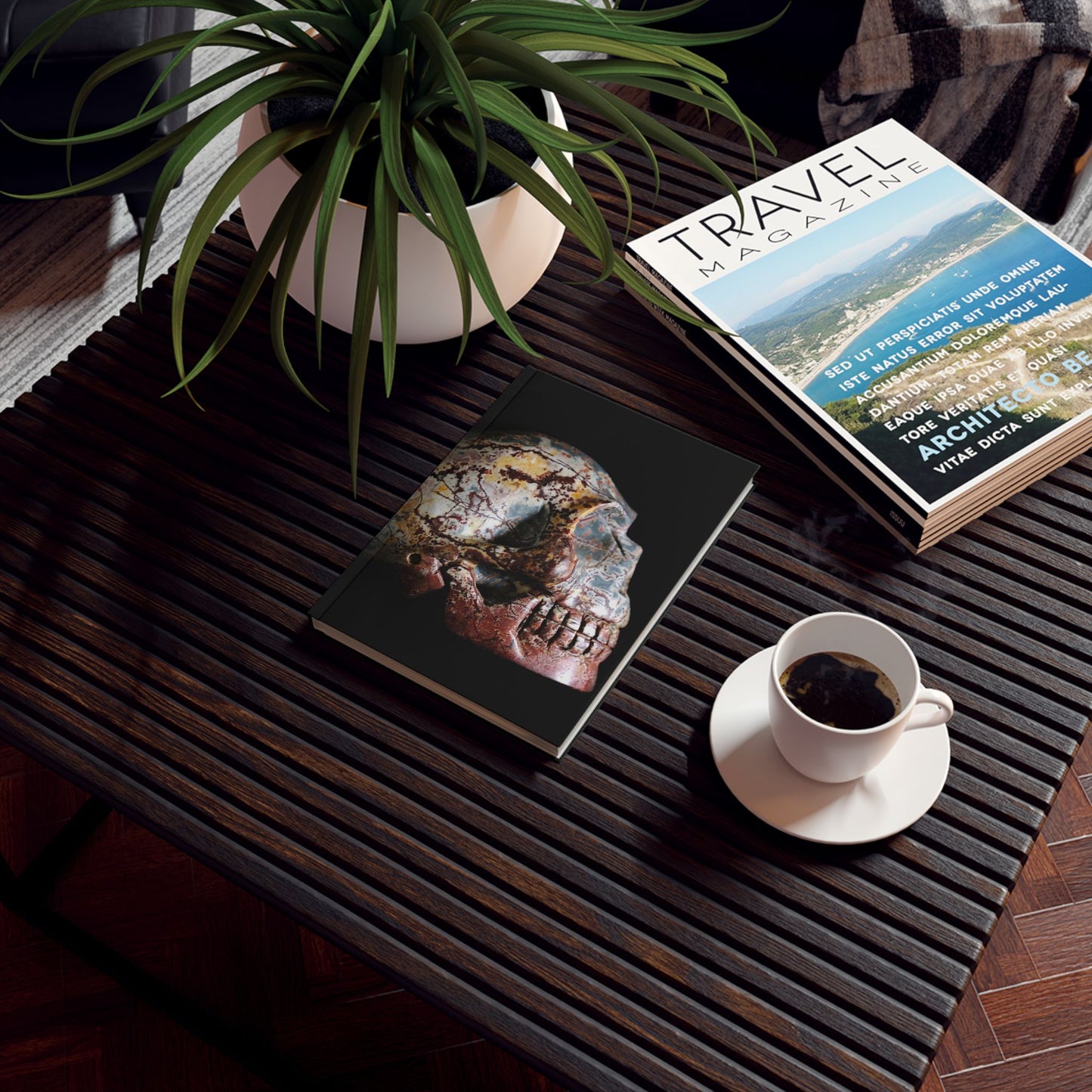 Dendritic Skull Notebook