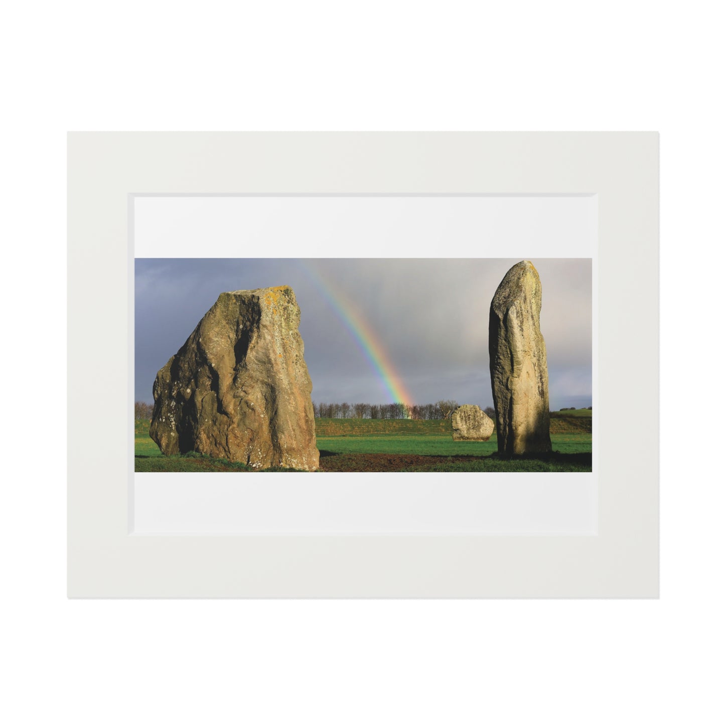 The Cove in Avebury | Fine Art Print with Passepartout Paper Frame
