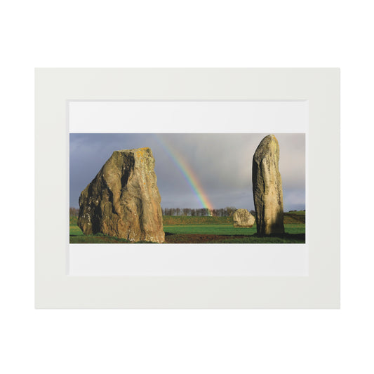 The Cove in Avebury | Fine Art Print with Passepartout Paper Frame