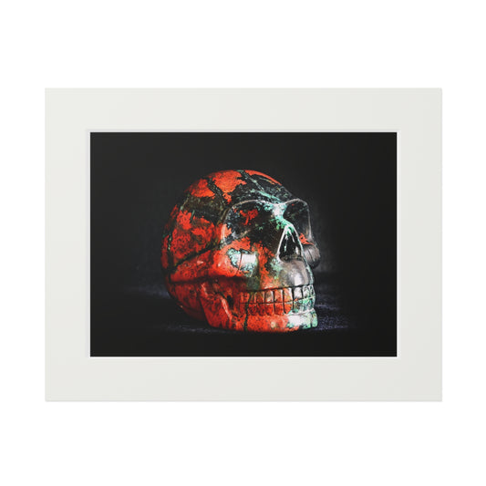 Sonora Skull -  Fine Art Print and Passepartout Paper Frame