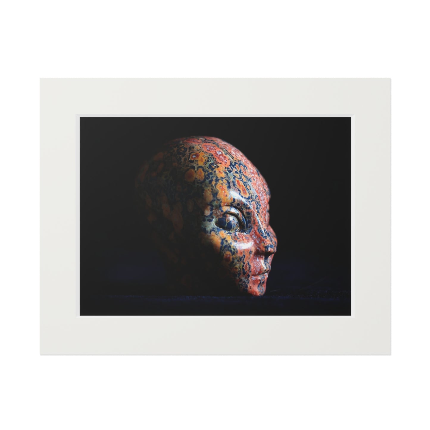 Leopard Jasper Star Faery -  Fine Art Print and Passepartout Paper Frame