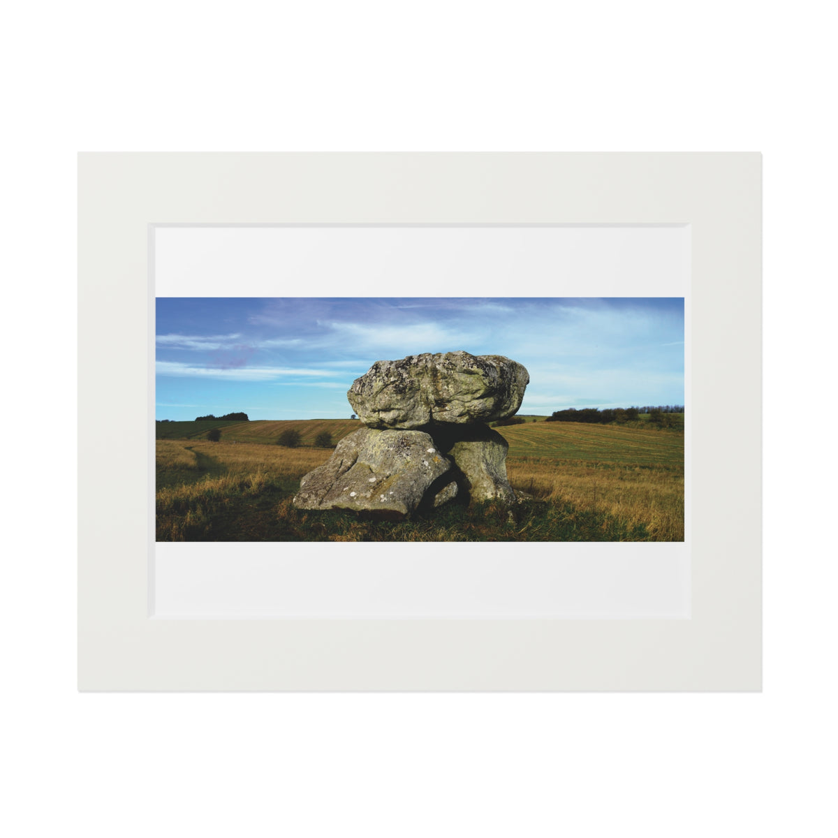 The Devils Den | Fine Art Print with Passepartout Paper Frame