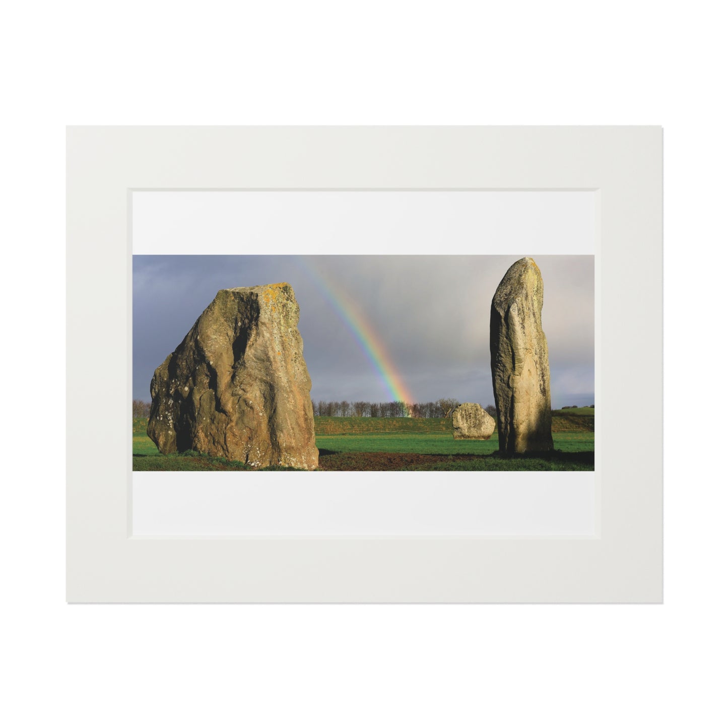 The Cove in Avebury | Fine Art Print with Passepartout Paper Frame