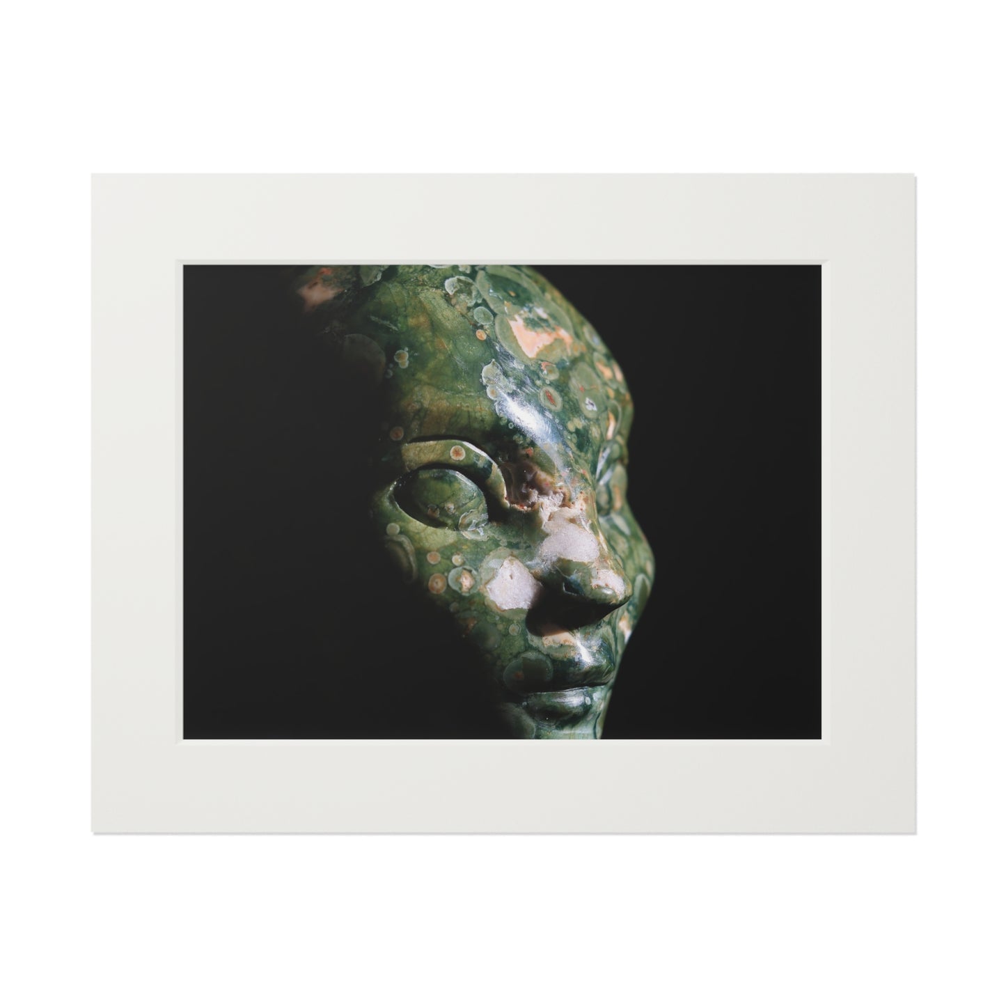 Rainforest Jasper Star Faery -  Fine Art Print and Passepartout Paper Frame