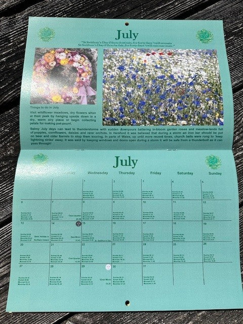 Country Wisdom and Folklore Wall Calendar 2026
