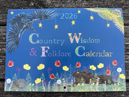 Country Wisdom and Folklore Wall Calendar 2026