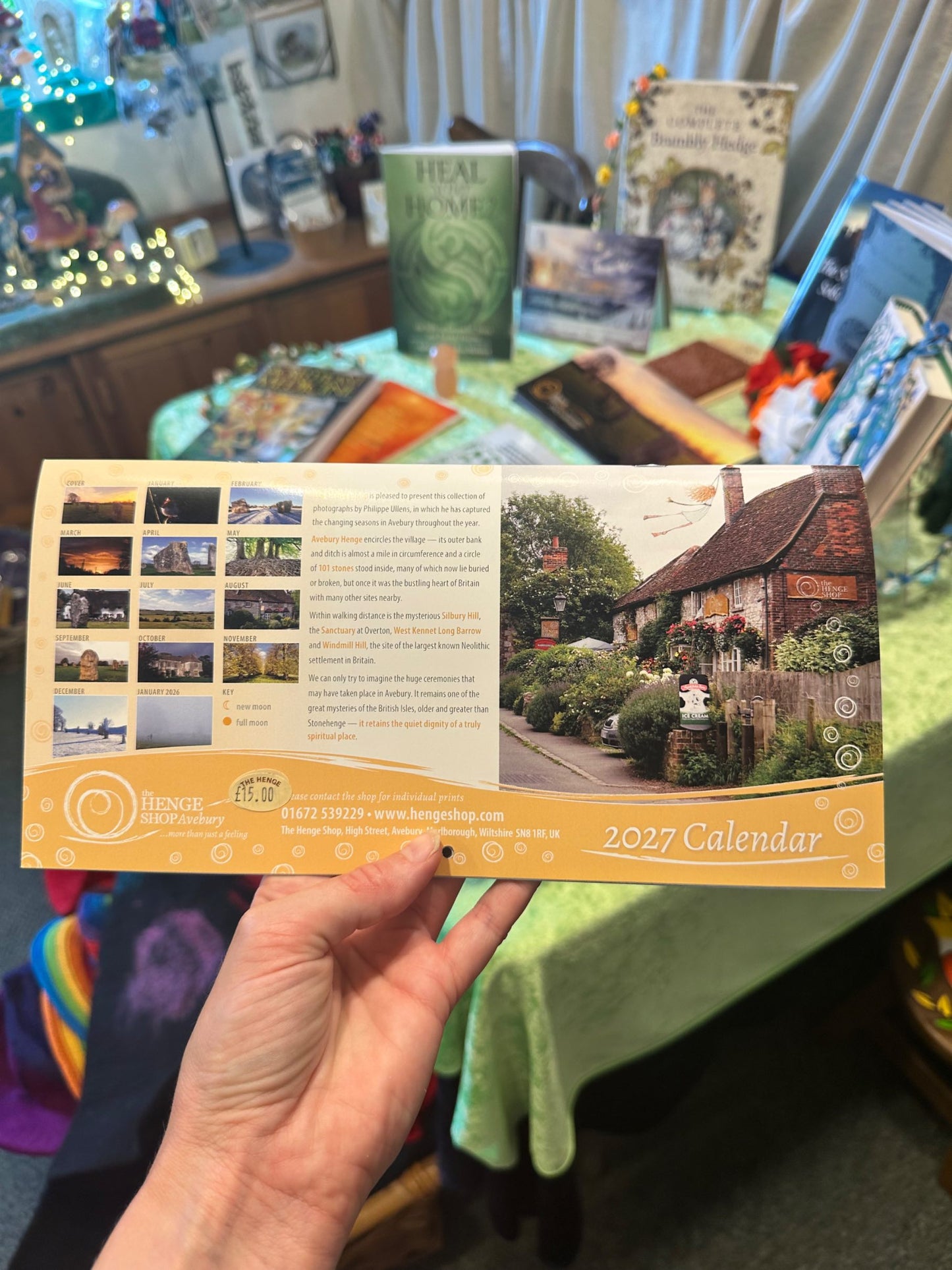 Avebury Henge Shop 2027 Calendar