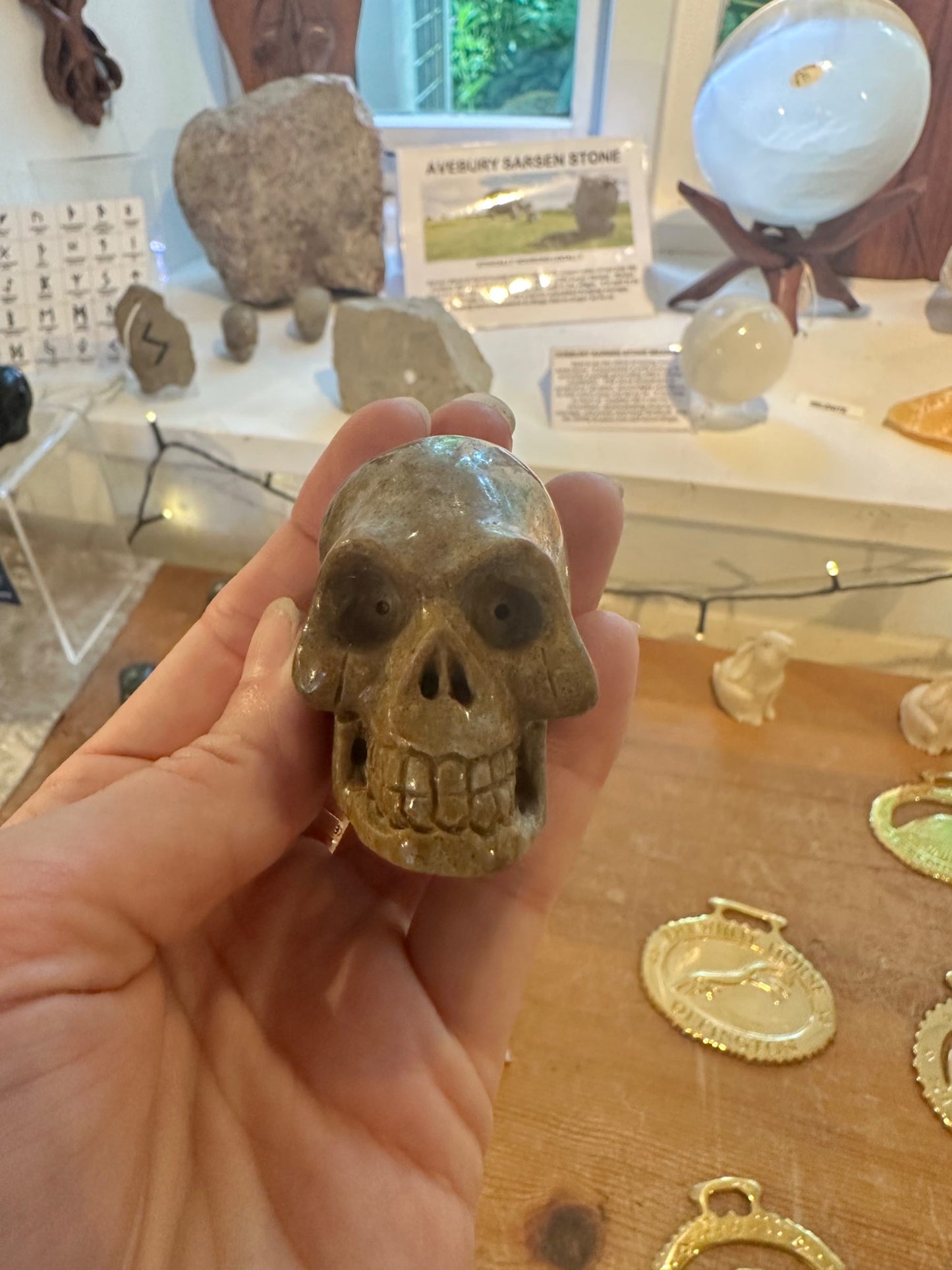 Sarsen Stone Crystal Skull
