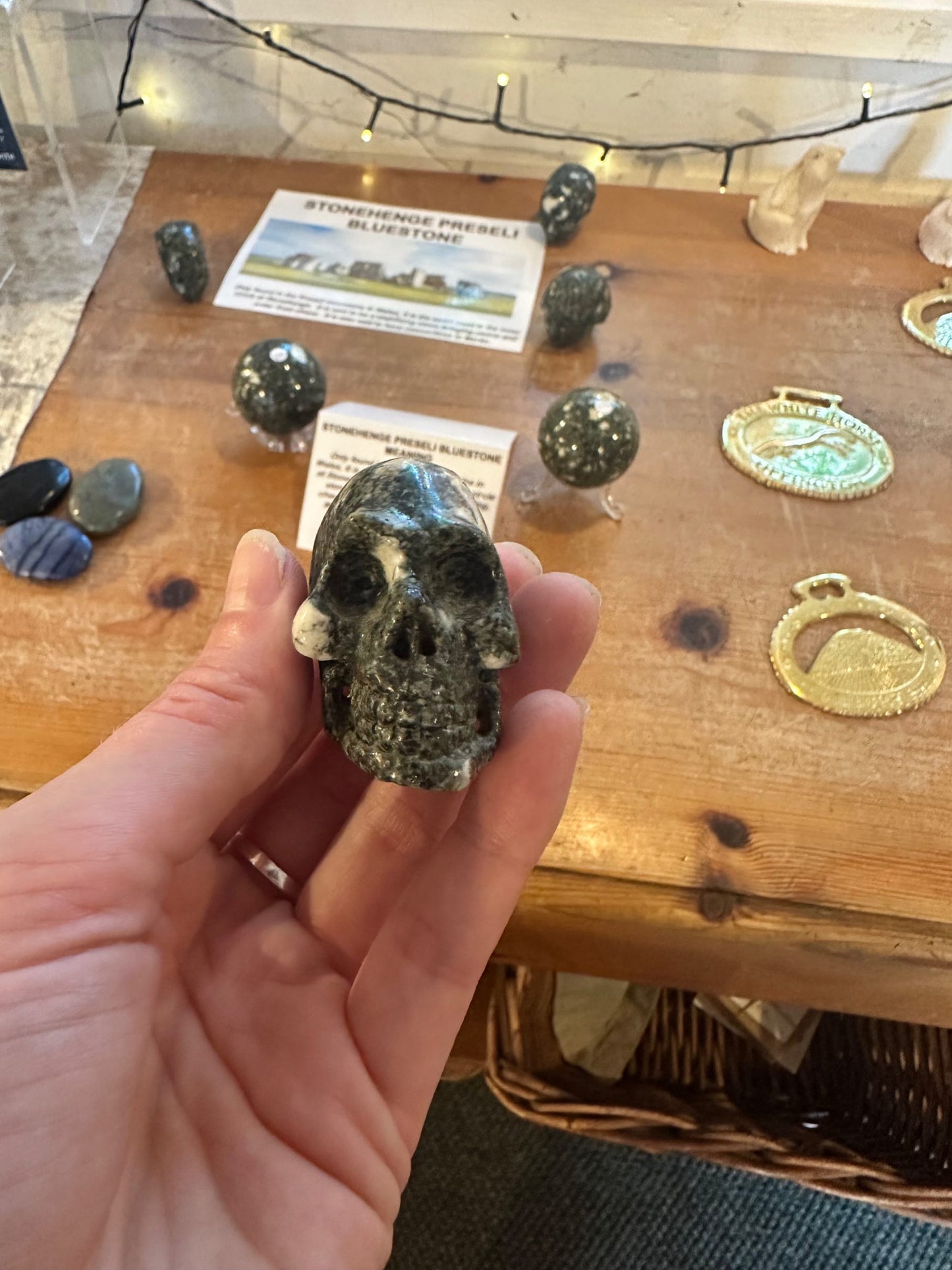 Preseli Bluestone Crystal Skull