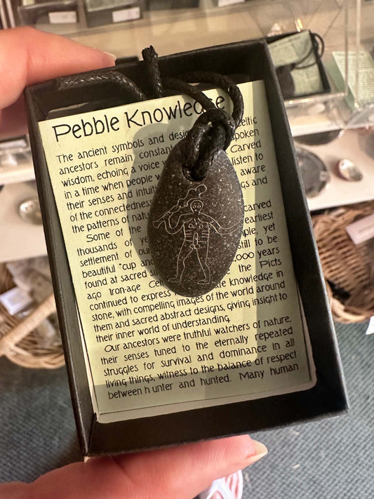 Pictish Pebble Pendant - Cerne Abbas (C22)