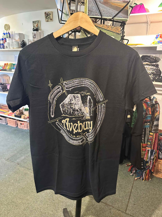 Unisex Avebury Cove T-Shirt - Black