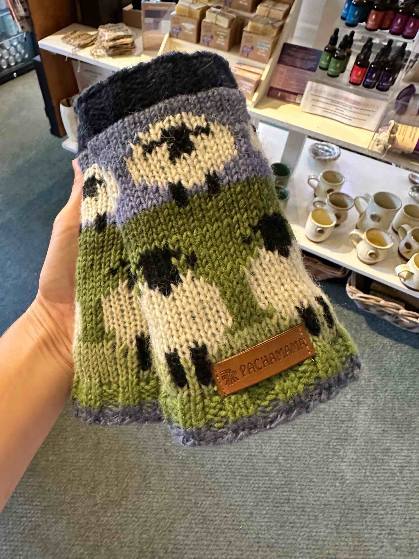 Flock of Sheep Wrist Warmers