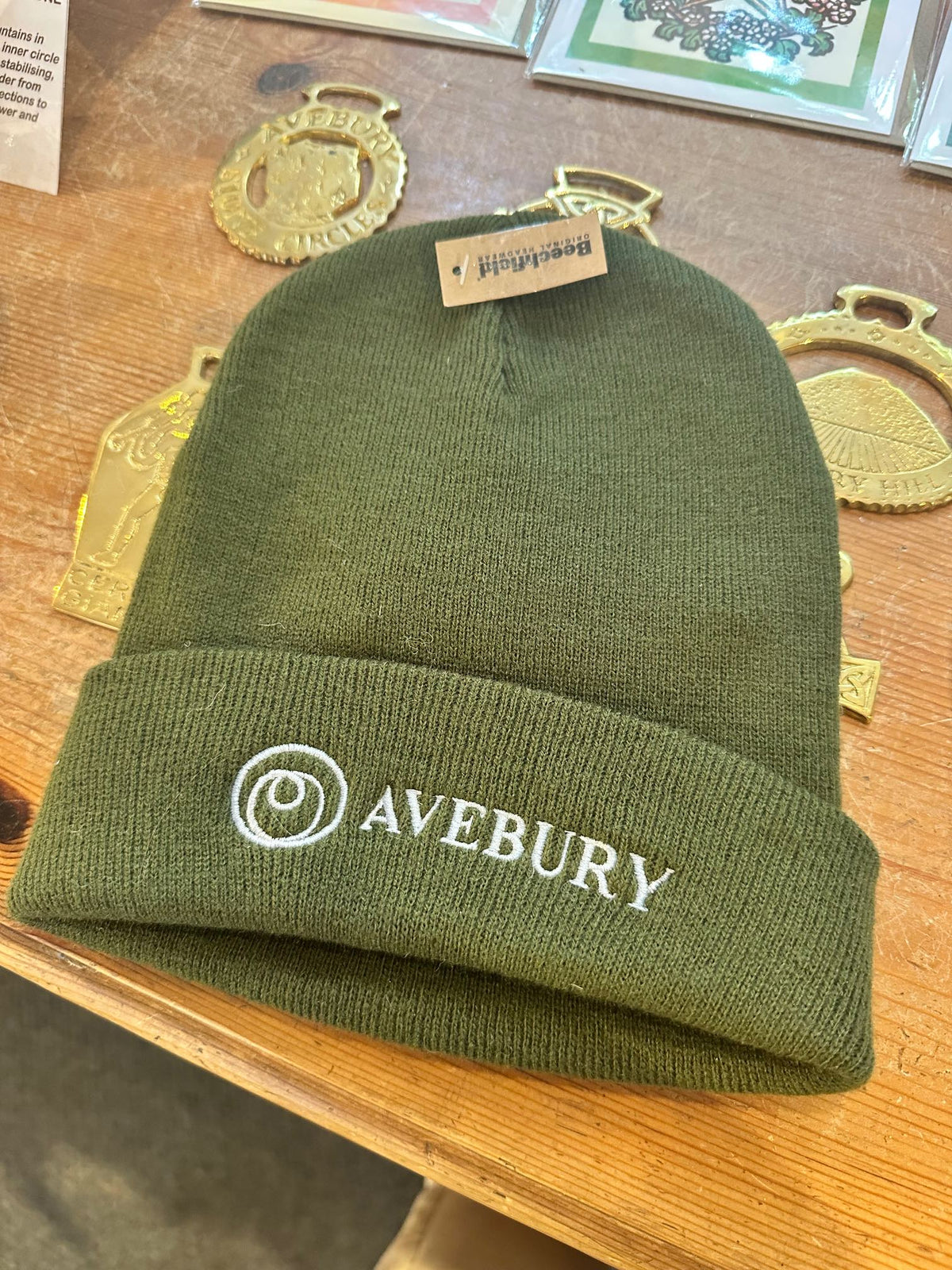 Avebury Beanie Hat - Green