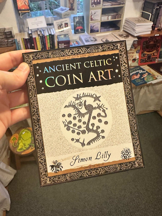 Ancient Celtic Coin Art - Little Wooden Book