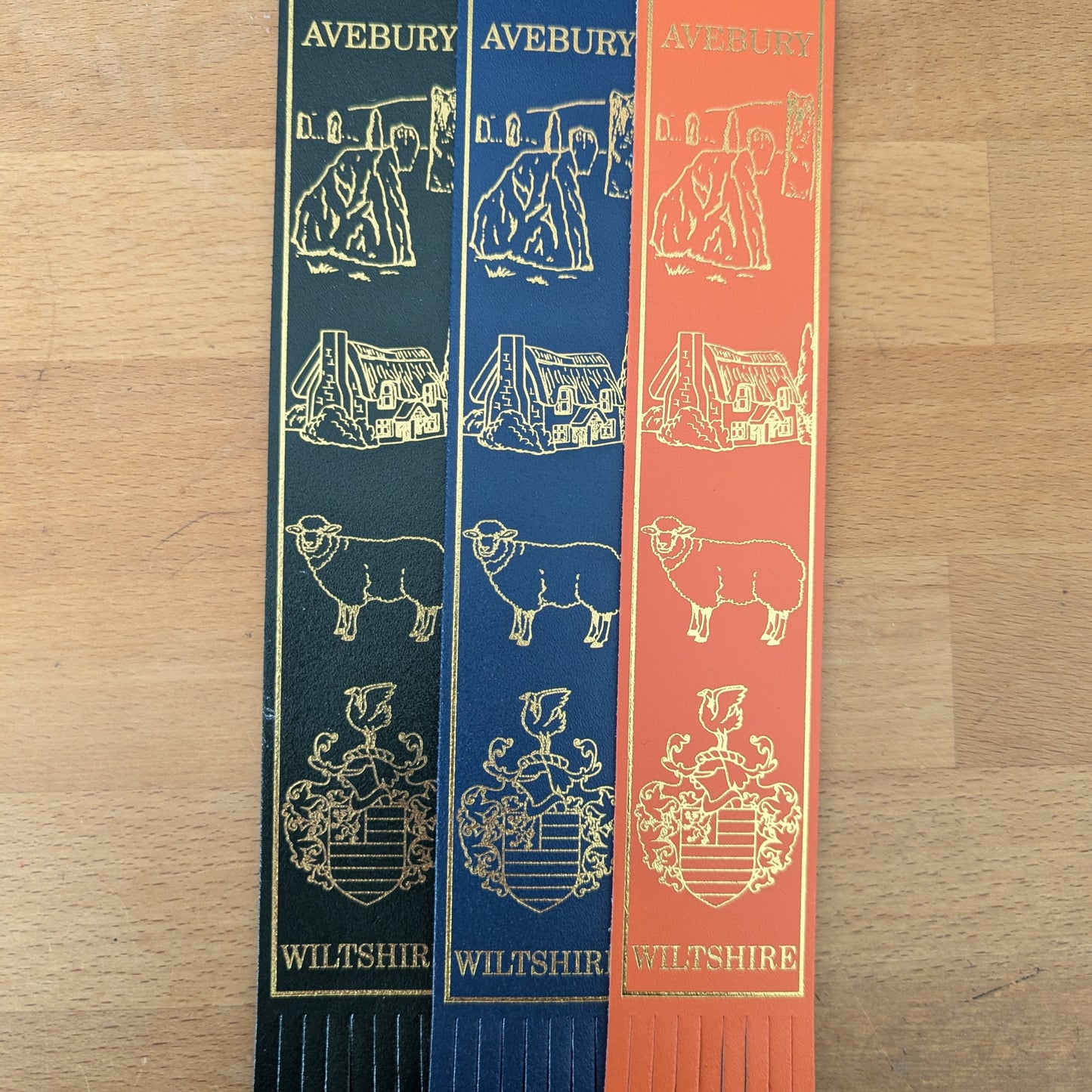 Avebury Bookmark (Soft Leather)